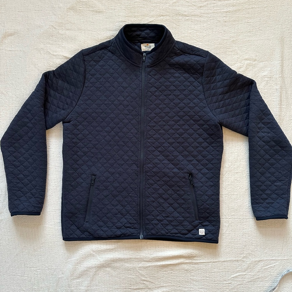 Marine Layer Men’s Quilted Zip Up